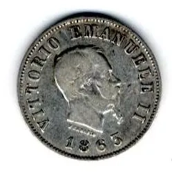 20 Centesimi 1863
