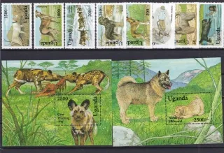 1212-1219 + BL186-187 Fauna
