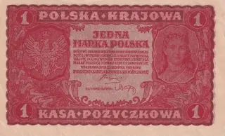 1 Marka 1919 UNC