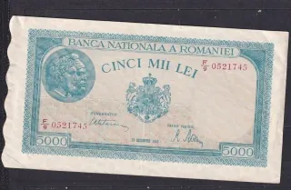 5000 Lei 1945