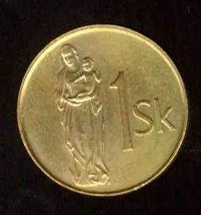 SK4 - 1 Koruna 1995