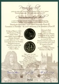 2012 - PL, 300. výročie Korunovácie Karola III.