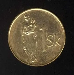 SK4 - 1 Koruna 1996