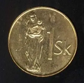 SK4 - 1 Koruna 1997