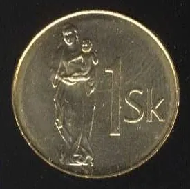 SK4 - 1 Koruna 1998