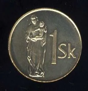SK4 - 1 Koruna 1999