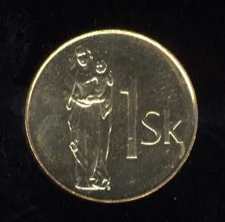 SK4 - 1 Koruna 2001