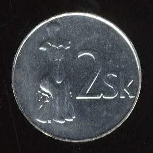 SK5 - 2 Koruna 1996