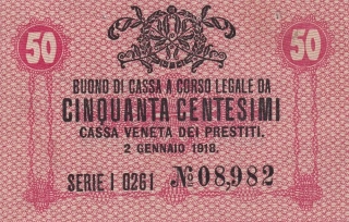 50 Centesimi - Taliansko