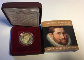 2022 - 100 Euro - Bratislavské korunovácie - 450. výročie korunovácie Rudolfa