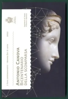 San Marino 2022 - 2€ Antonio Canova
