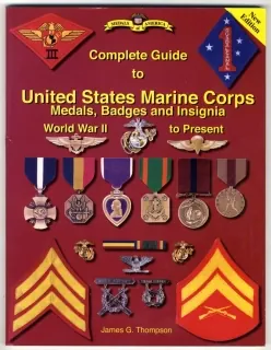 Katalóg - kompletný sprievodca medailami, odznakmi a insígniami námornej pechoty Spojených štátov