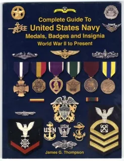 Katalóg - Kompletný sprievodca medailami, odznakmi a insígniami námorníctva Spojených štátov
