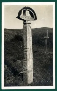 Kríž z Horného tisovníka - foto Plicka