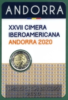2020 - Pamätná minca Andorra 2€
