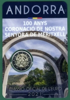 2021 - Pamätná minca Andorra 2€