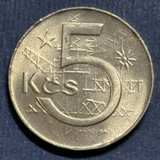 69/ 1988 - 5 Kčs - R / minca zo sady 