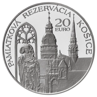 2013/015, 20€ Pamiatková rezervácia Košice BK