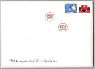 Príležitostná obálka k 25. výročiu Poštového kongresu-Umenie,šport