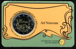 Belgicko 2023 - Rok secesie - coincard