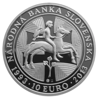 2013/014, 10€ - Národná banka Slovenska PROOF