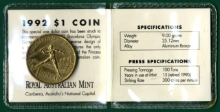 1 Dollar 1992