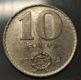 10 Forint 1972