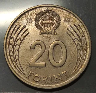 20 Forint 1989