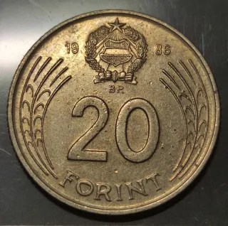 20 Forint 1986