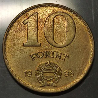 10 Forint 1986