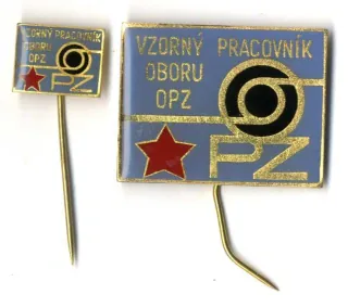 Vyznamenanie - Vzorný pracovník Oboru OPZ