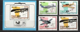 0637-0640/BL10 Lietadlá