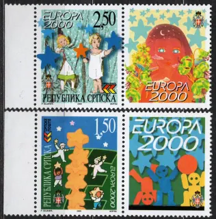 2000 Bosna - Hercegovina (Srbsko) + kupón