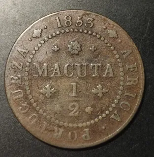 1/2 Macuta 1853