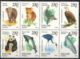 0351-0358 Fauna