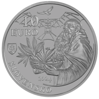 2024/073, 10€ - 300. výročie narodenia frátra Cypriána z Červeného Kláštora BK