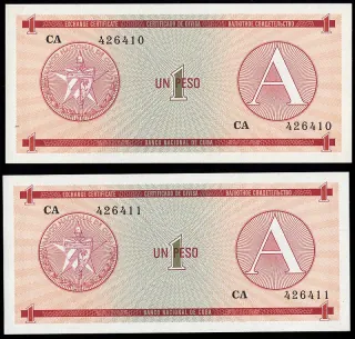 1 Peso 1985 A UNC - Kuba