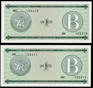 1 Peso 1985 B UNC - Kuba