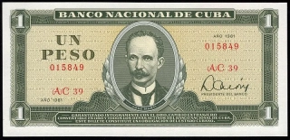 1 Peso 1981 - Kuba