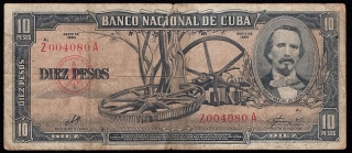 10 Pesos 1960 - Kuba