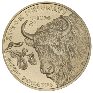 5 € Slovensko 2024 - Zubor hrivnatý