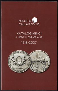 1918-2027 Katalóg mincí a medailí ČSR, ČR a SR