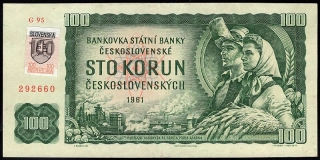 SK04/ 100 Sk - Slovensko - Séria G95, 1961