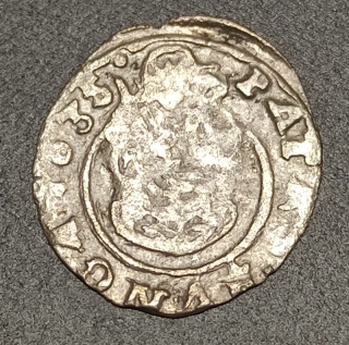 Denár 1635 KB