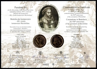 2013 - PL, 450. výročie Korunovácie Maximiliána