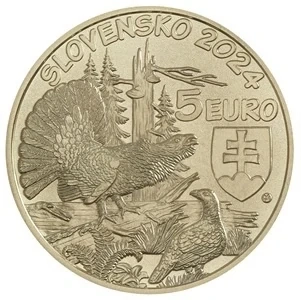 5 € Slovensko 2024 - Hlucháň hôrny