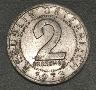 2 Groschen 1973