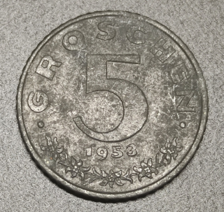 5 Groschen 1953