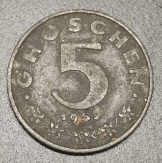 5 Groschen 1957