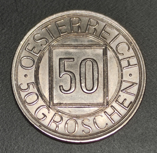 50 Groschen 1934